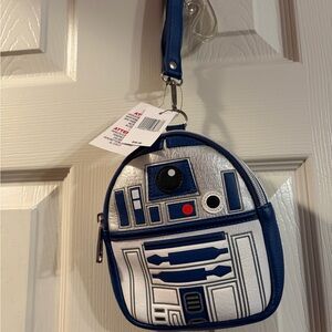 Star Wars R2-D2 Silver and Blue Backpack